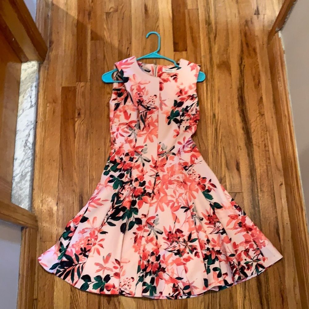 ✨Calvin Klein Floral A-Line Dress
